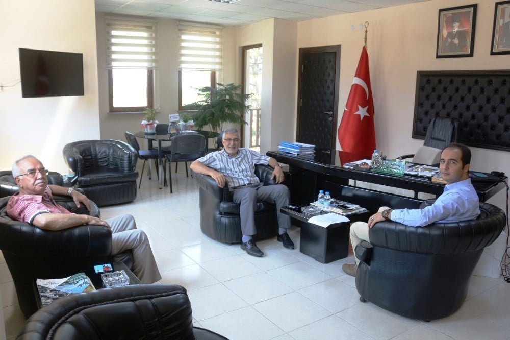 Kaymakam Uzan’dan Başkan Bozkurt’a ziyaret 