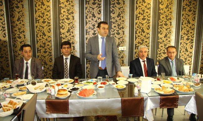 Kaymakam Yaşar, okul müdürleriyle bir araya geldi