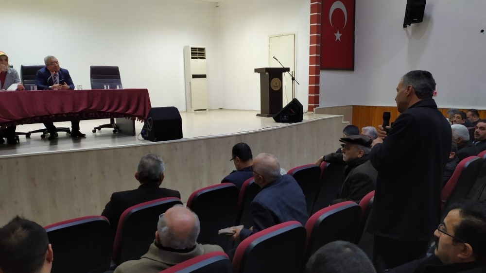 Kaymakam Yıldırım sorunları dinledi 