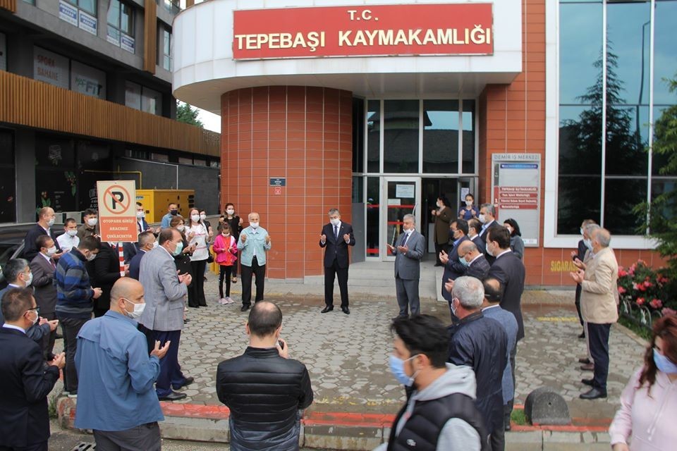 Kaymakam Yılmaz Eskişehir’den ayrıldı 