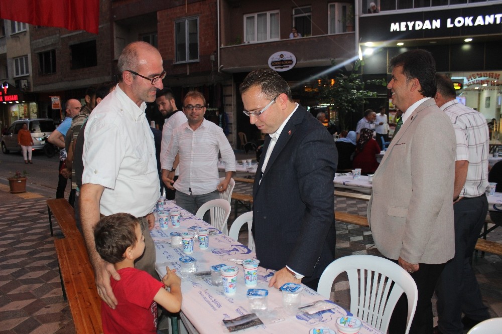 Kaymakam Zadeleroğlu, Türkelililerle vedalaştı 