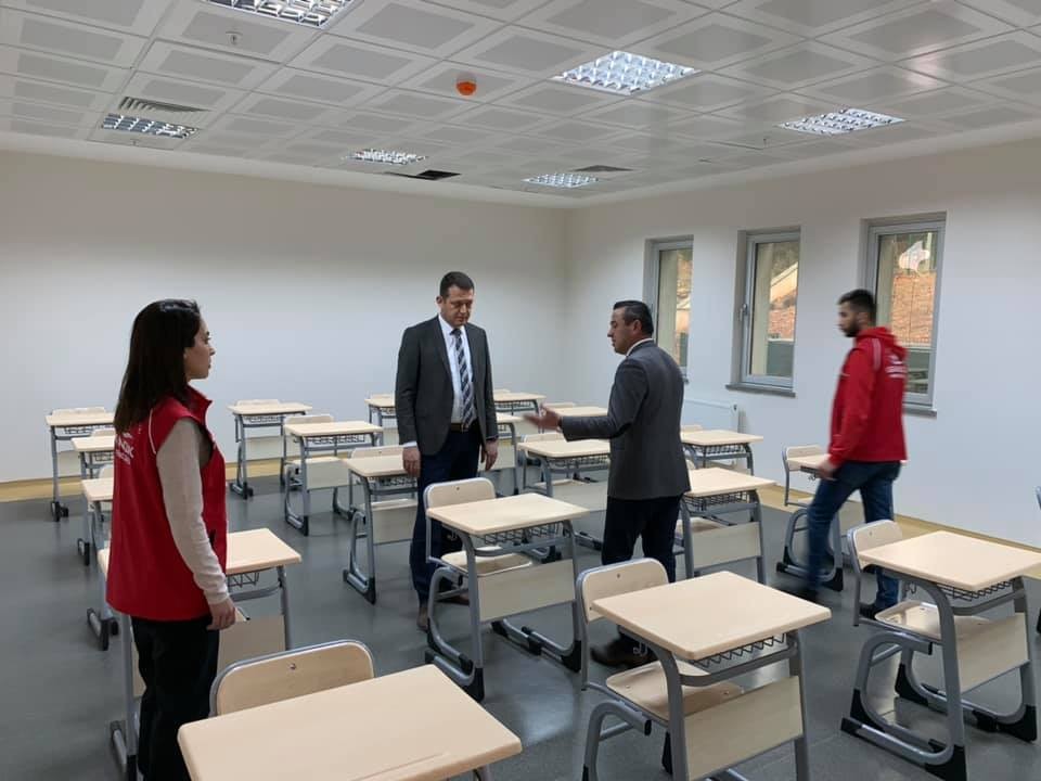Kaymakamdan Gençlik Merkezine ziyaret 
