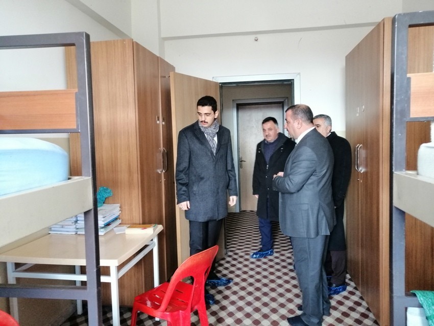 Kaymakamdan okul denetimi 