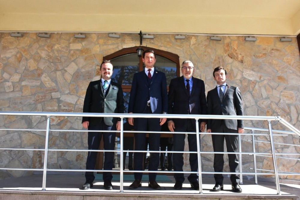 Kaymakamlardan Başkan Bozkurt’a ziyaret 