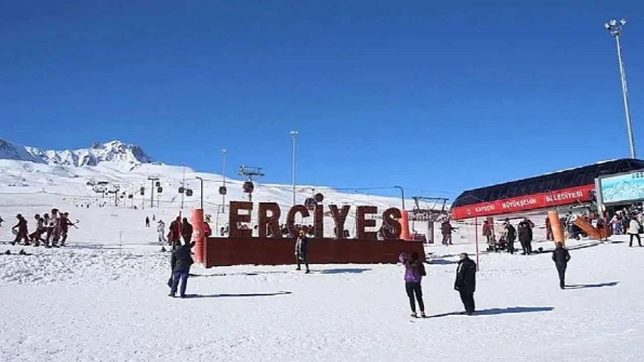 Erciyes rezervasyonları yüzde 100'e ulaştı! Her gün binlerce turist ağırlıyor