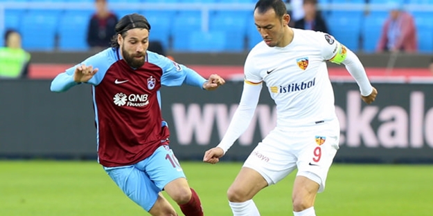 Kayseri fırtınaya kapıldı... Trabzon farka koştu