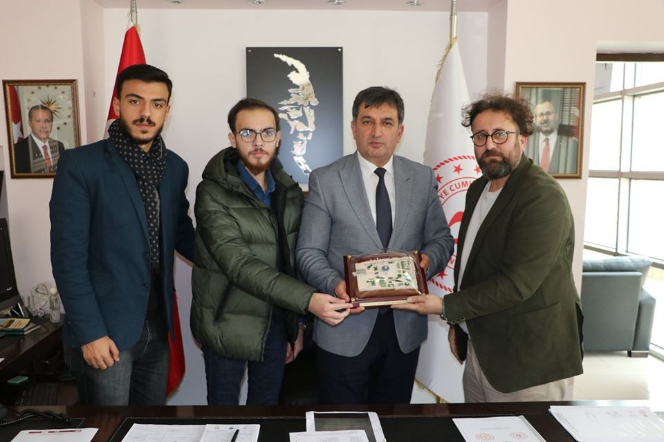 Kayseri Genç Mirasımız Derneği’nden Eskici’ye Ziyaret 