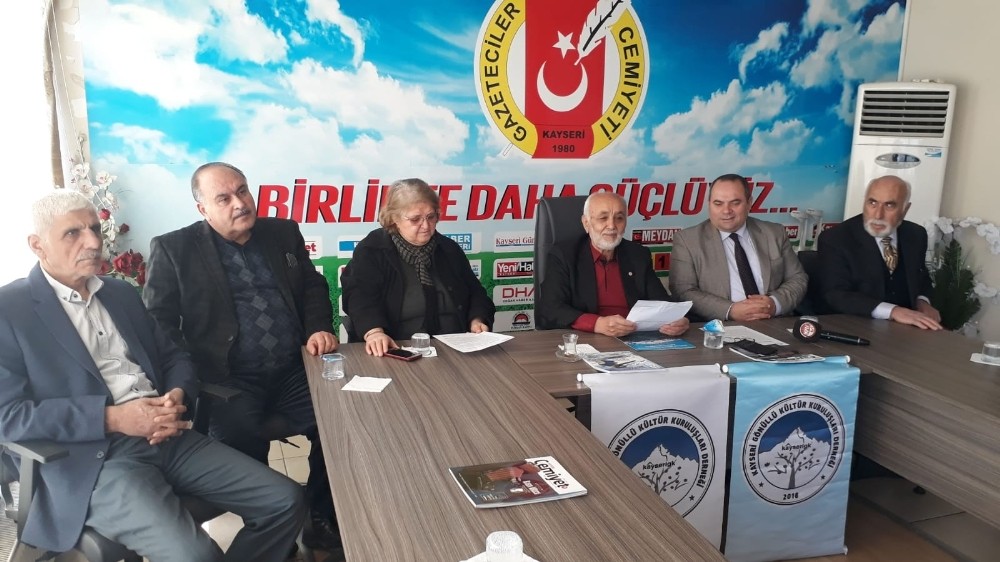 Kayseri Gönüllü Kültür Kuruluşları Başkanı Taş: 