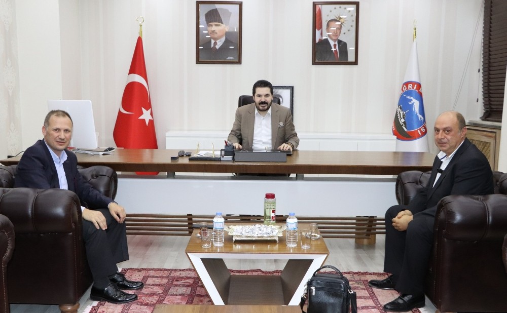 Kayseri heyeti Ağrı’da incelemelerde bulundu 