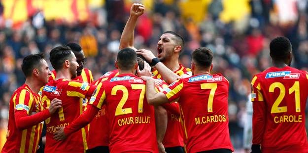 Kayseri ilk yarıda işi bitirdi!