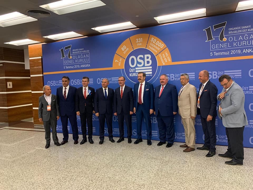 Kayseri OSB tekrar OSBÜK yönetiminde 