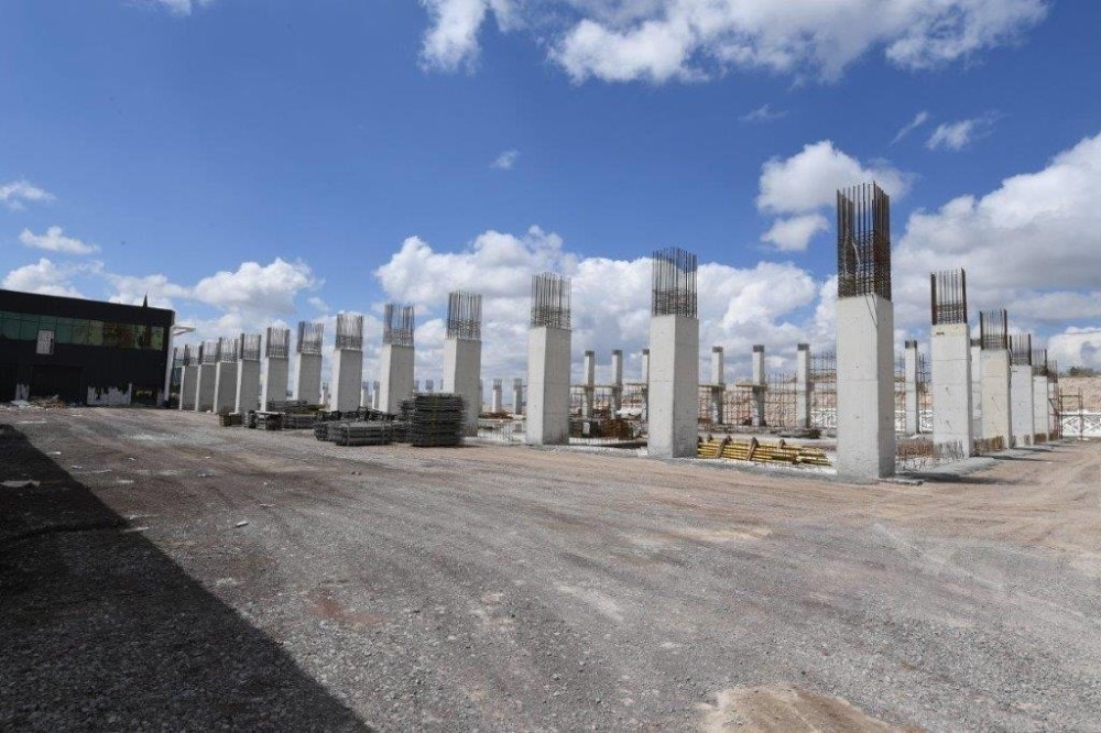 Kayseri OSB Uluslararası Fuar ve Kongre Merkezi İkinci Etap İnşaat Çalışmaları Devam Ediyor 
