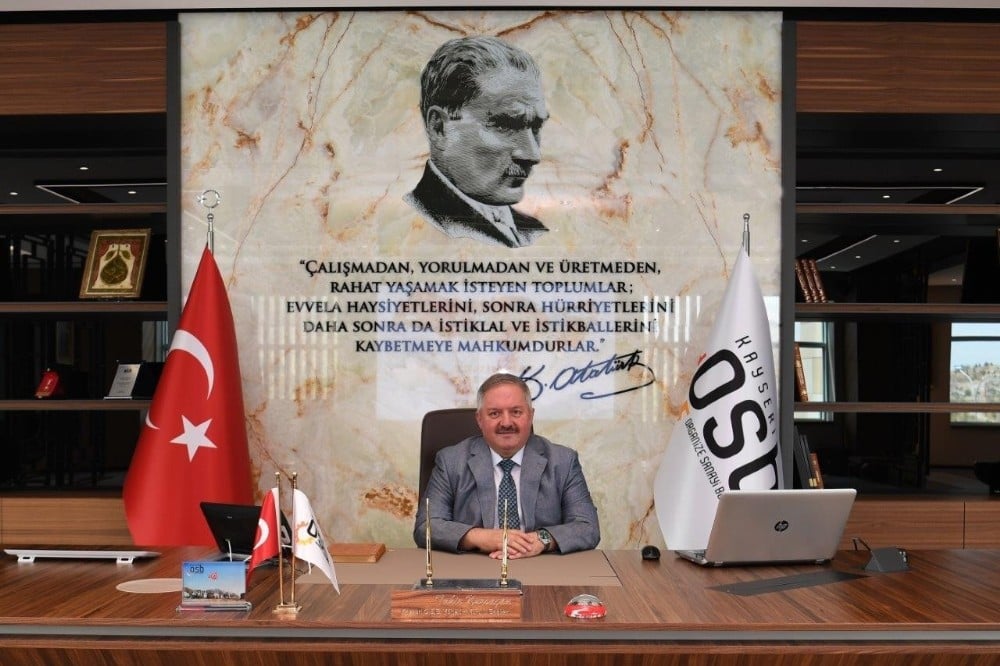 Kayseri OSB Yönetim Kurulu Başkanı Tahir Nursaçan’ın 12 Mart İstiklal Marşı’nın Kabulü ve Mehmet Akif Ersoy’u Anma Günü Mesajı 