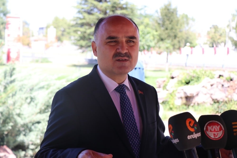Kayseri protokolü bayramlaştı 