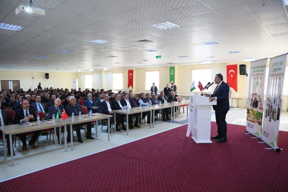 Kayseri Şeker’den Develi’deki çiftçilere eğitim semineri 
