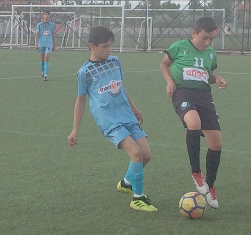 Kayseri U-13 Ligi yarı final müsabakası 