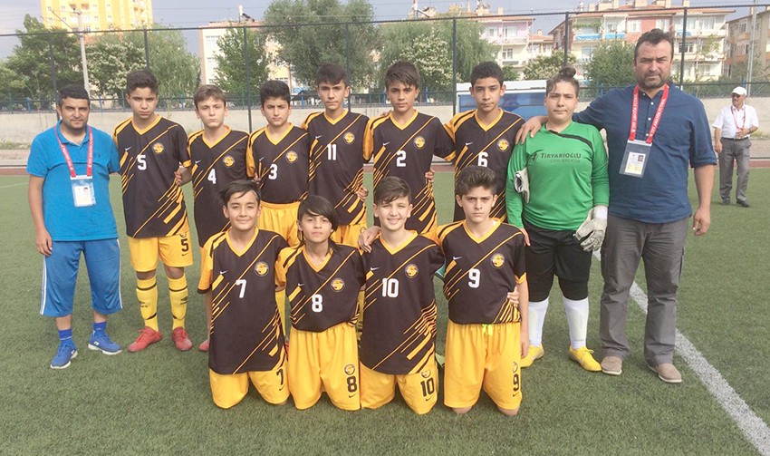 Kayseri U-13 Ligi yarı final müsabakası 