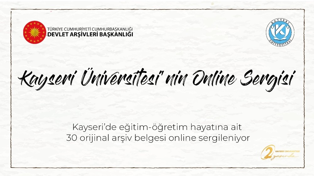 Kayseri Üniversitesi’nden Online Sergi 
