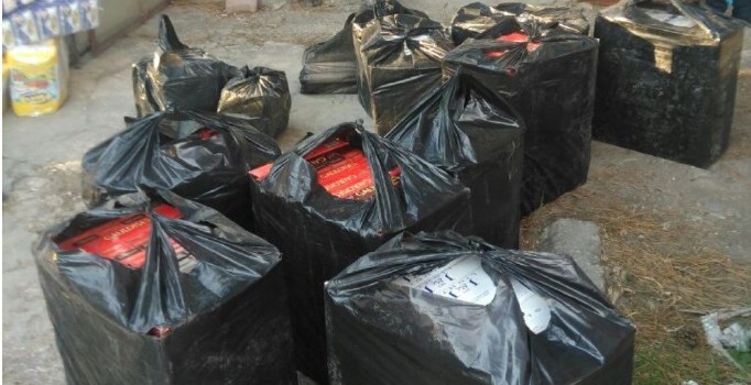 Kayseri’de 2 bin 200 paket kaçak sigara ele geçirildi