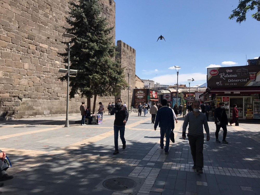 Kayseri’de 2 günlük kısıtlamanın ardından yoğunluk 