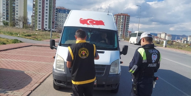Kayseri’de 31 araca 56 bin TL ceza uygulandı