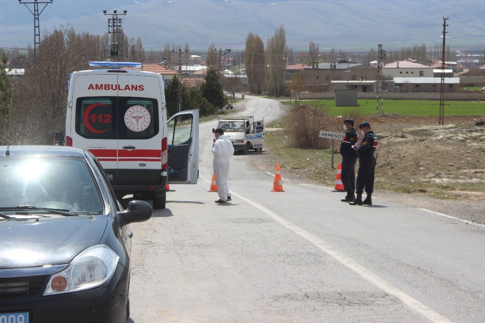 Kayseri’de 600 haneli köy karantina altına alındı, giriş çıkışlar yasaklandı 