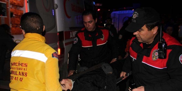 Kayseri'de askeri ambulans otomobille çarpıştı