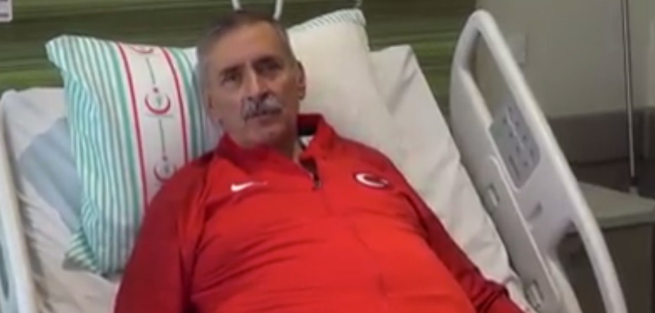 Kayseri’de babasını tedavi ettiren Meksikalı Godino, 