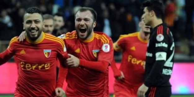 Kayseri'de Beşiktaş'a soğuk duş!