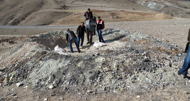 Kayseri'de define operasyonu: 2 gözaltı