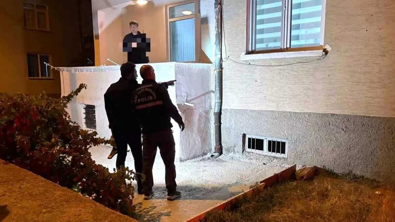 Kayseri'de ev kurşunlandı! Faciadan dönüldü