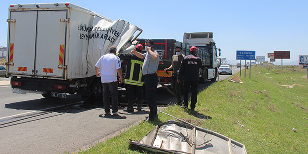 Kayseri’de feci kaza! Yaralılardan birinin kolu koptu