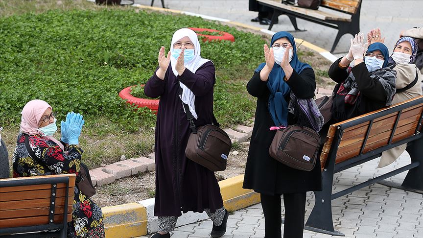 Kayseri'de karantinadaki umrecilerden 192'sinin tahliyesi tamamlandı