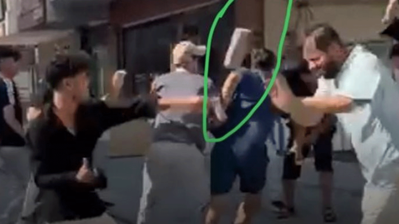 Kayseri'de kavga ettikleri şahsı bayıltana kadar dövdüler!