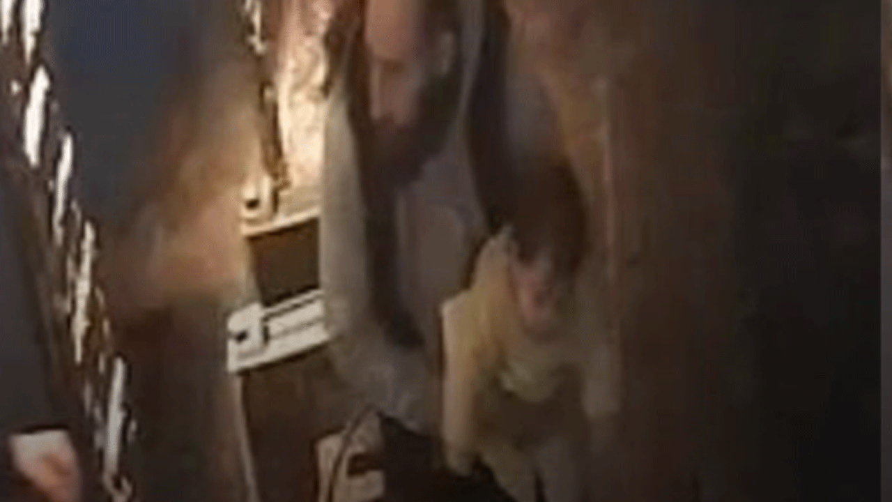 Kayseri'de korku dolu anlar: Bebeğin hayatını böyle kurtardı!