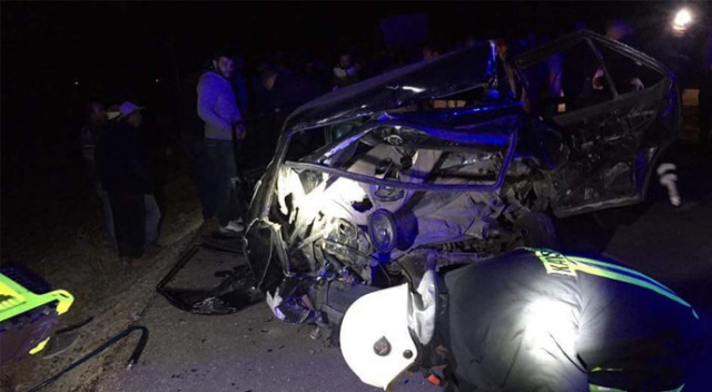 Kayseri'de korkunç kaza: 3 ölü, 3 yaralı