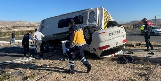 Kayseri'de korkunç kaza! Çok sayıda yaralı var