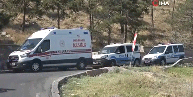 Kayseri'de korkunç olay! Çocuklar gördü