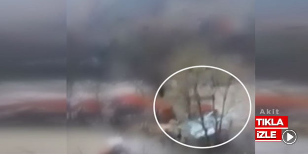 Kuvvetli sel evi sürükledi!