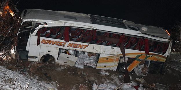 Kayseri'de ölümlü kaza!