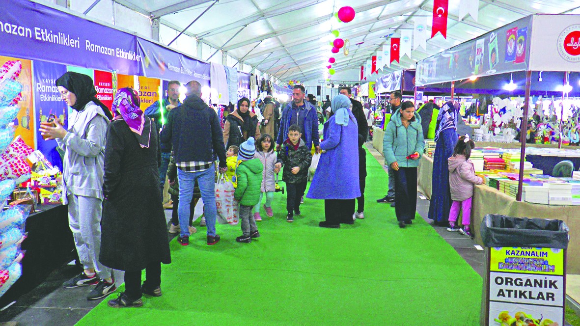 Kayseri’de ramazanın heyecanı bu çarşıda!