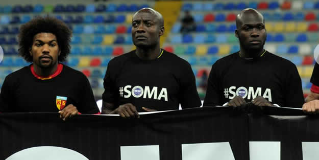 Kayseri'de SOMA unutulmadı