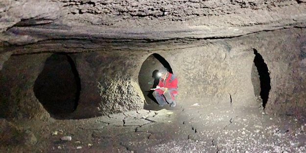 Kayseri'de tarihi keşif! Bin 300 metre uzunluğunda