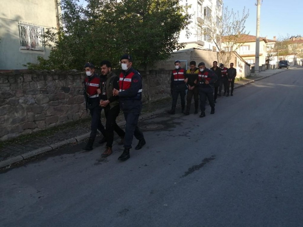 Kayseri’de terör operasyonu: 7 gözaltı 