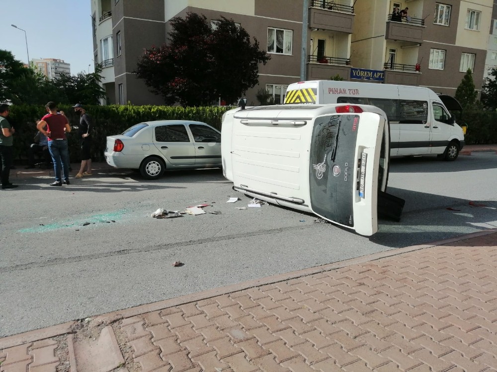 Kayseri’de trafik kazası: 1 yaralı 