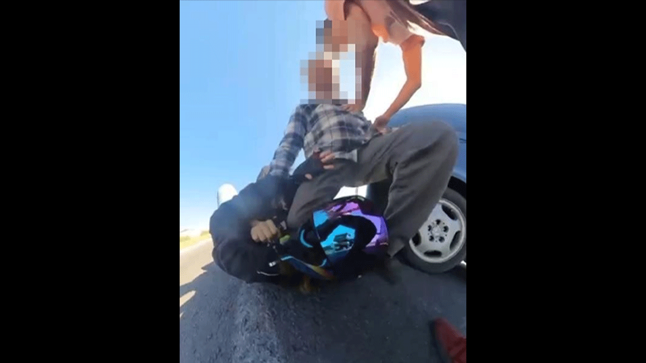 Kayseri’de trafikte kavga çıktı! Kadın sürücüye saldıran şahıs serbest bırakıldı