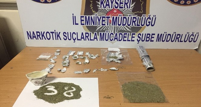 Kayseri'de uyuşturucu operasyonları: 11 kişi gözaltına alındı