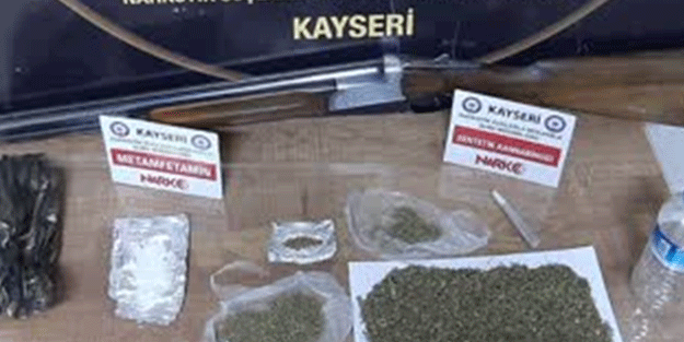 Kayseri'de uyuşturucu operasyonu