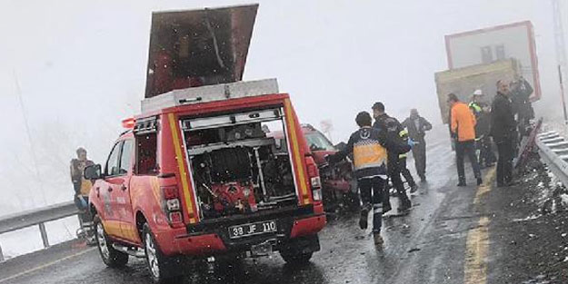 Kayseri'de zincirleme trafik kazası: 7 yaralı