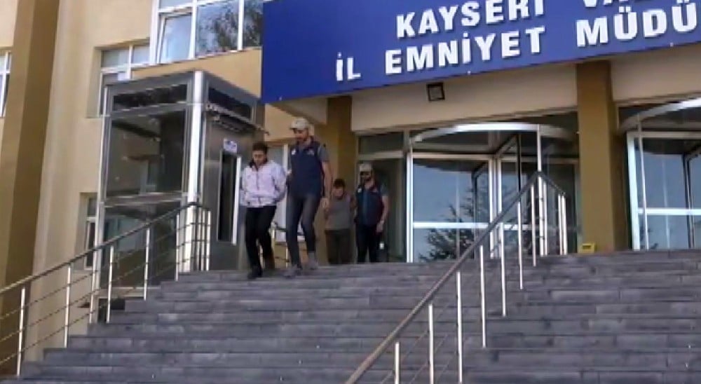 Kayseri’deki DEAŞ operasyonunda gözaltına alınan 2 kişi adliyede 
